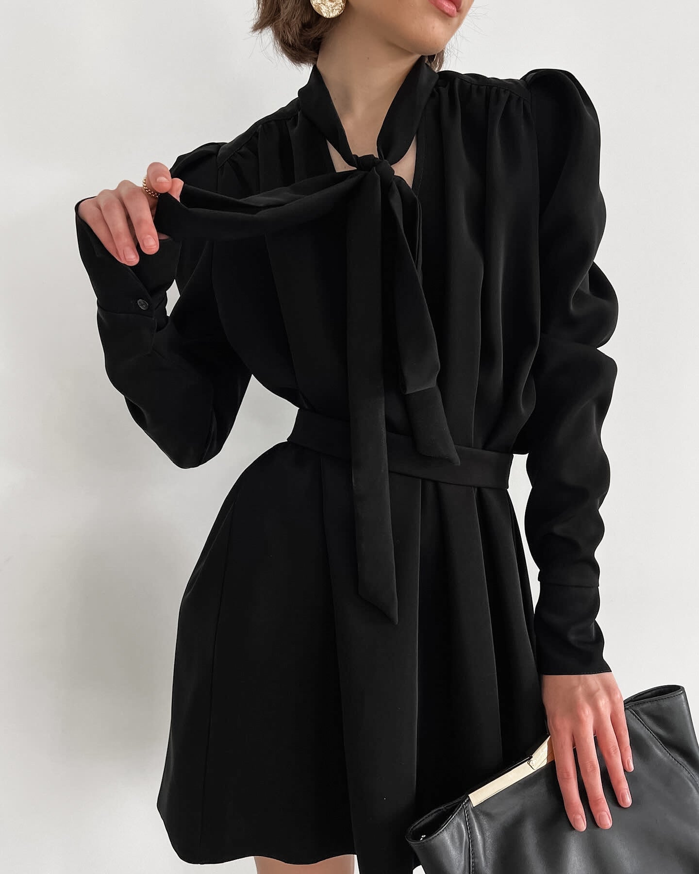 Mini Jackson Dress Black