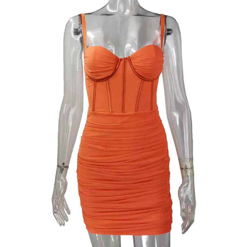 Dream Cupid's Mini Dress Orange