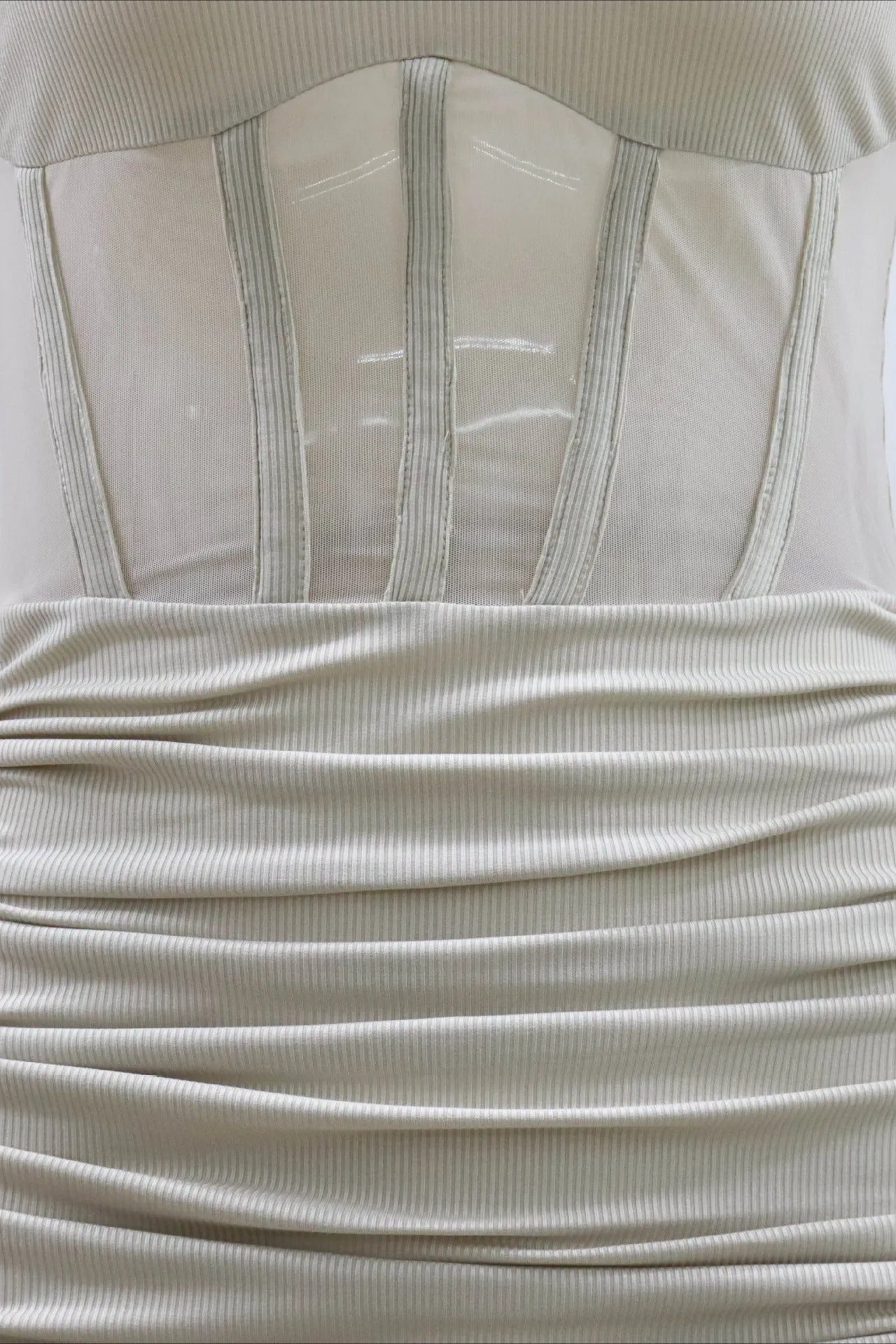 Mesh Sheer Bodycon Mini Dress