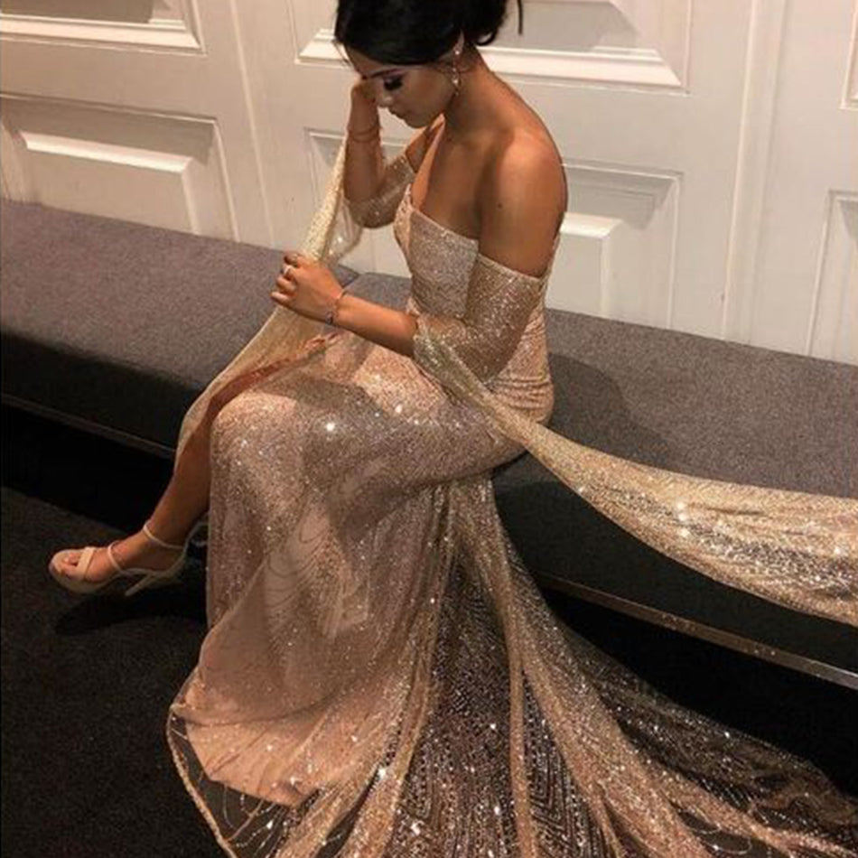 Mercedes Elevated Maxi Cocktail Dress Signature Edit
