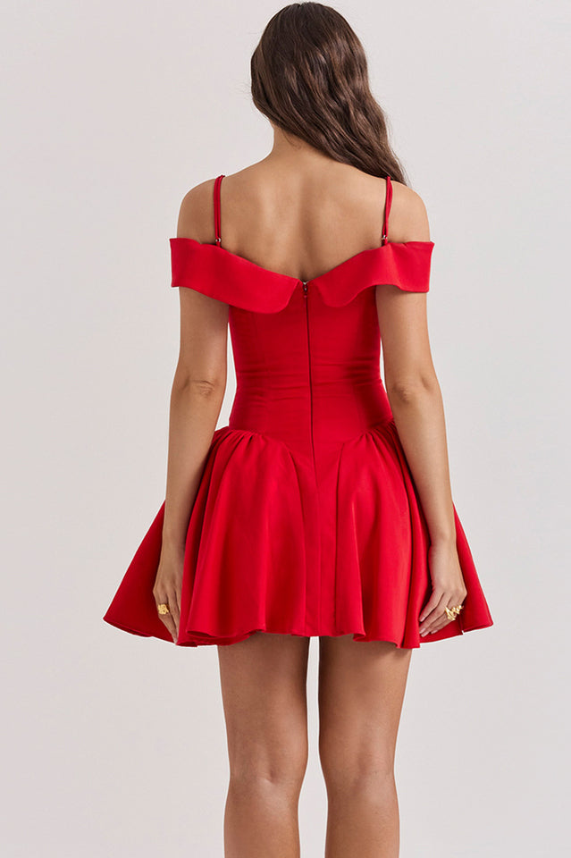 Black Elida Mini Dress