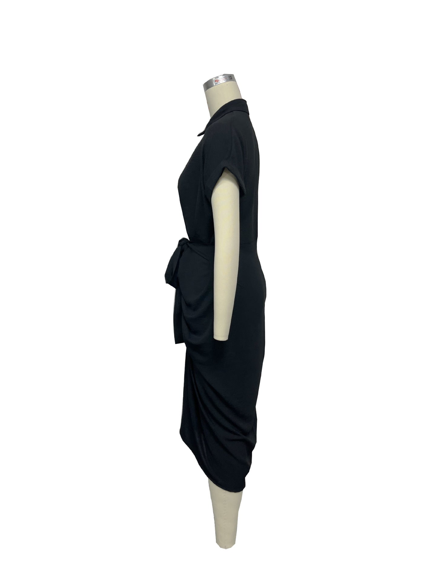 Babe Summer Midi Dress Black