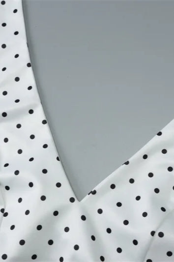 Dot Polka Halter Mini Dress
