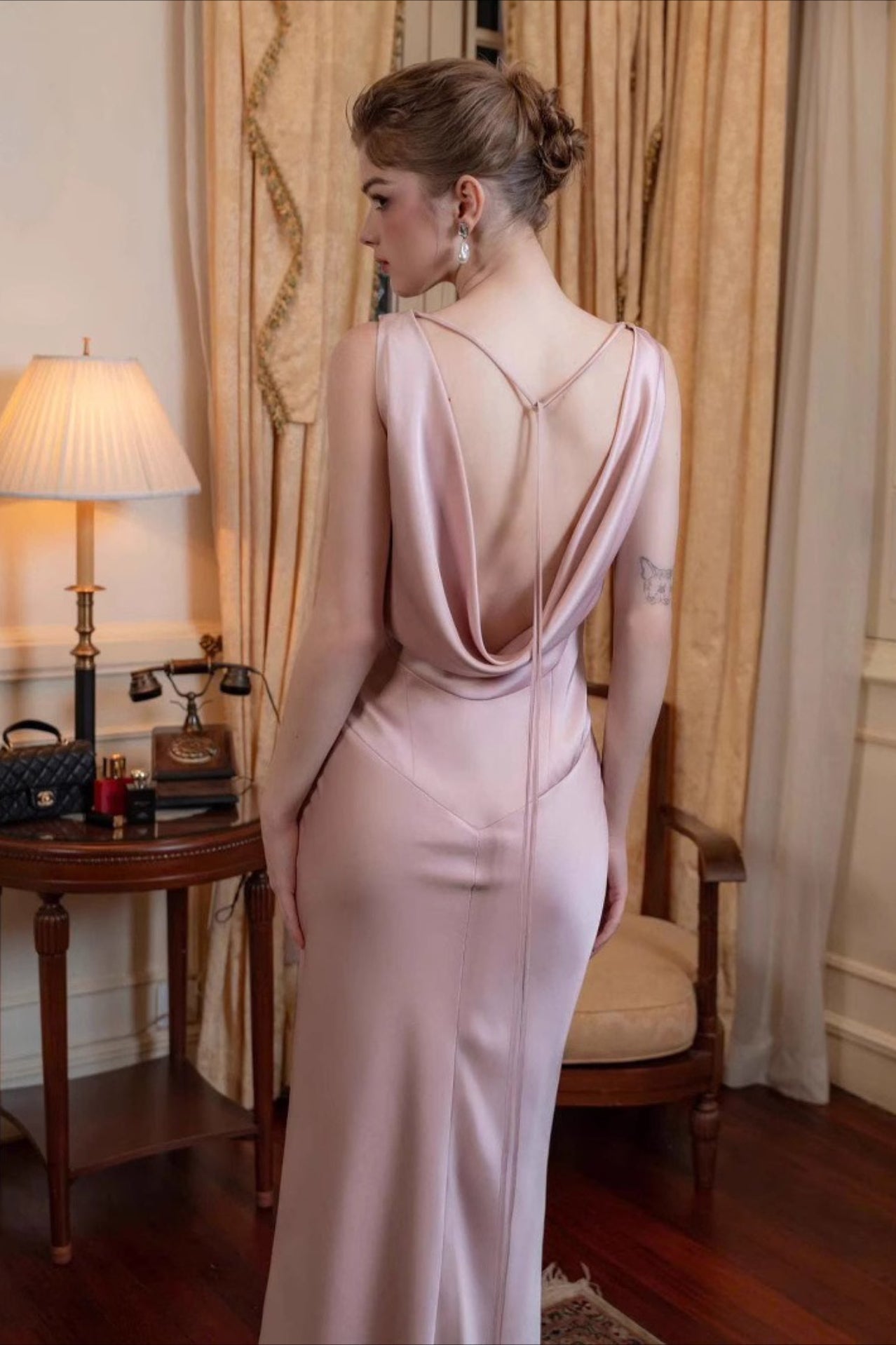 Premium Satin Maxi Formal Dress