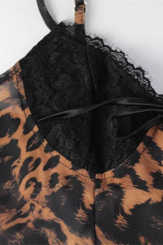 Cami Leopard Bodycon Mini Dress