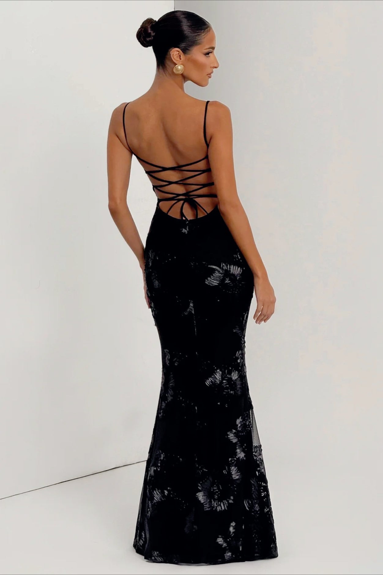 Graceful Strapless Slip Maxi Floral Dress