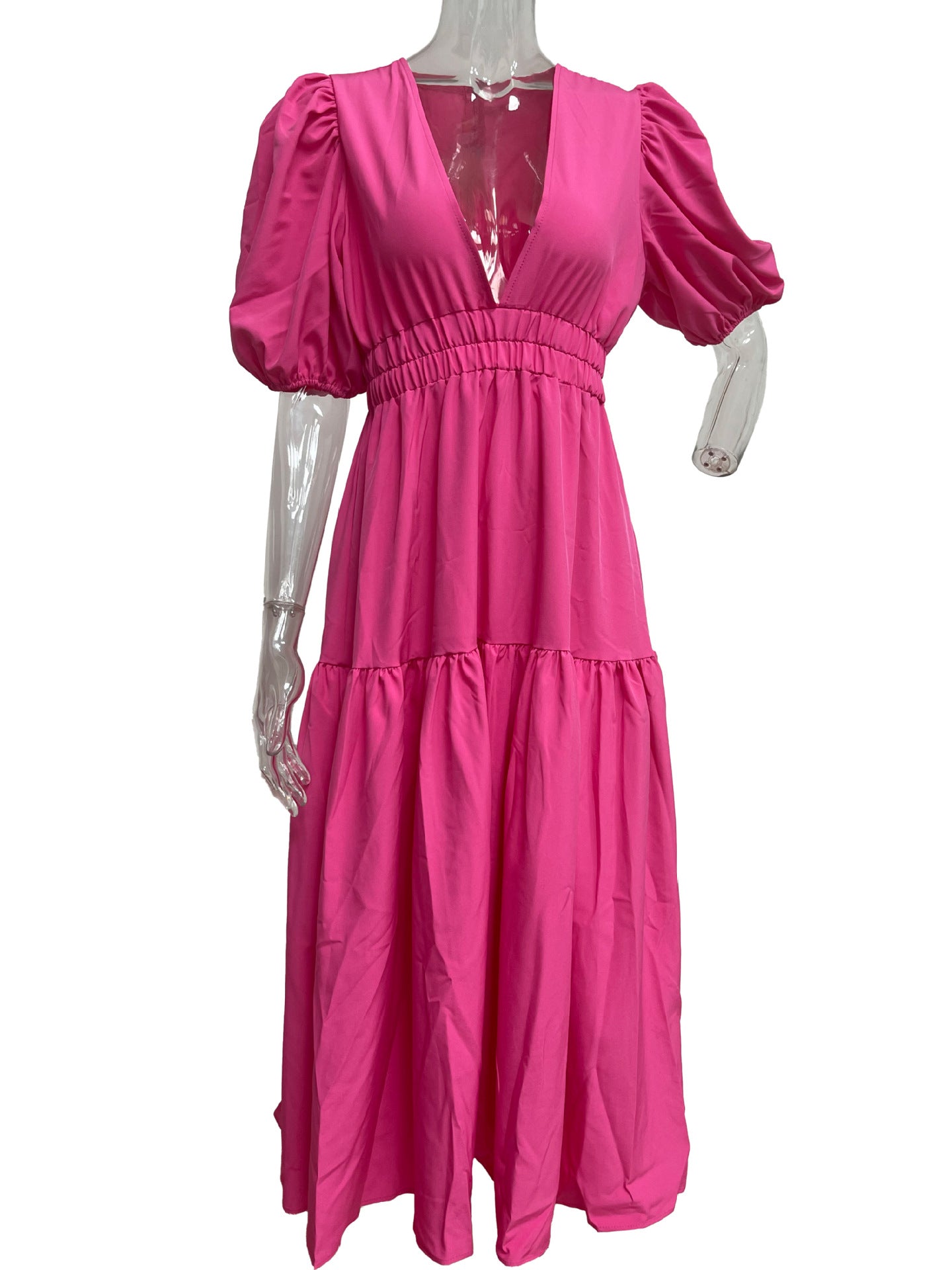 It Brunch Right Midi Dress Rose Red