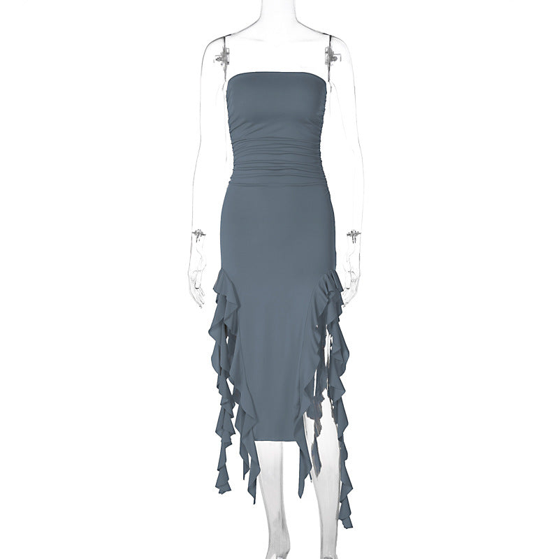 Mini Aliza Dress Grey