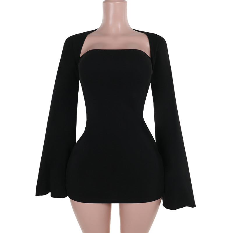 Muse Midnight Mini Dress Black