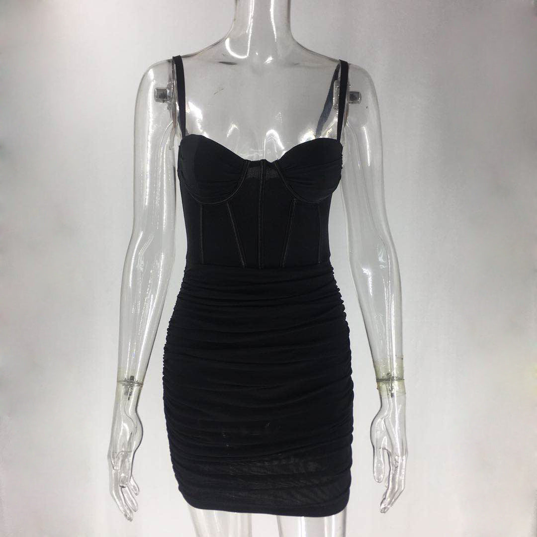 Dream Cupid's Mini Dress Black