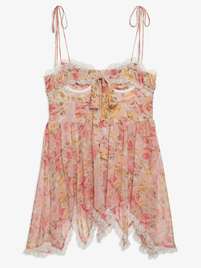 Asymmetrical Elea Mini Dress
