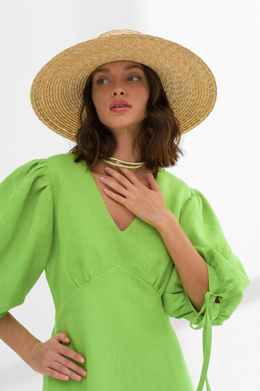 Mini Neptune Dress Green