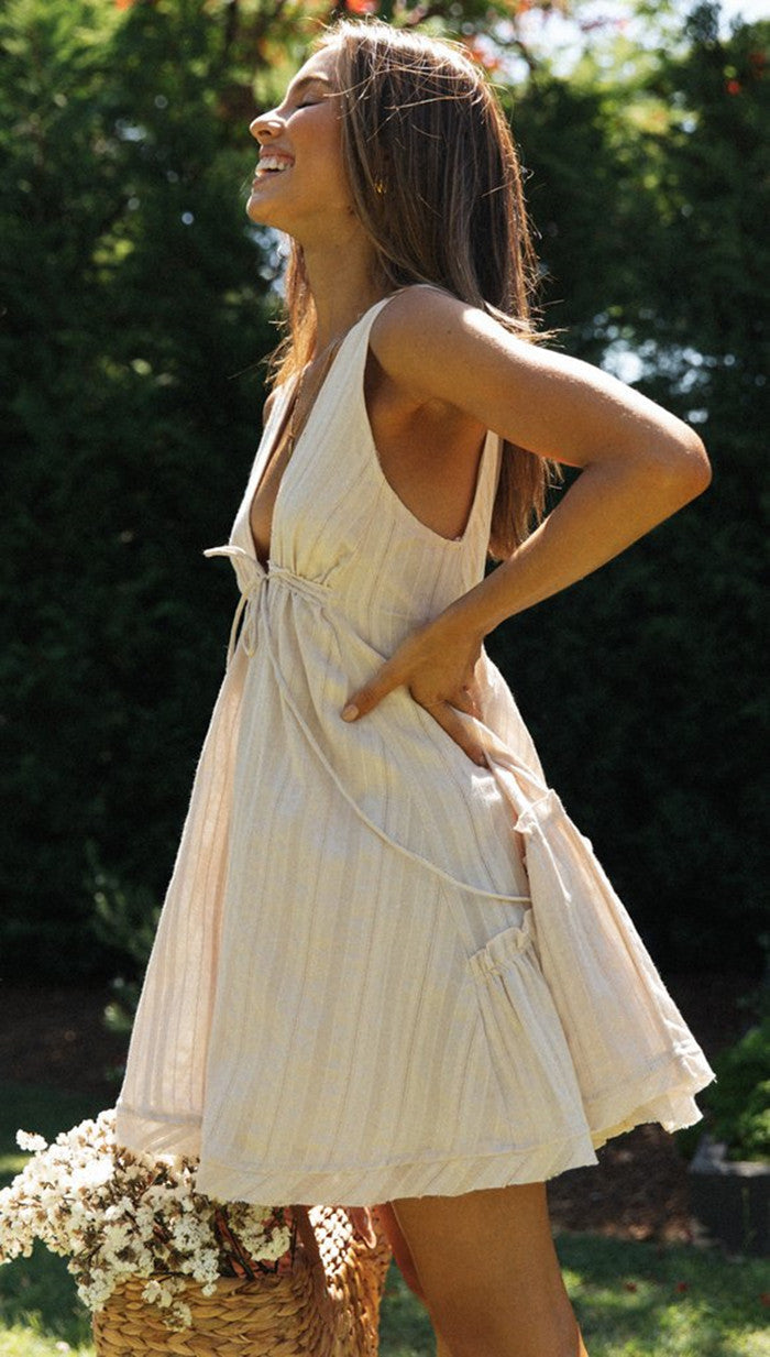 Mini Alfie Dress Apricot