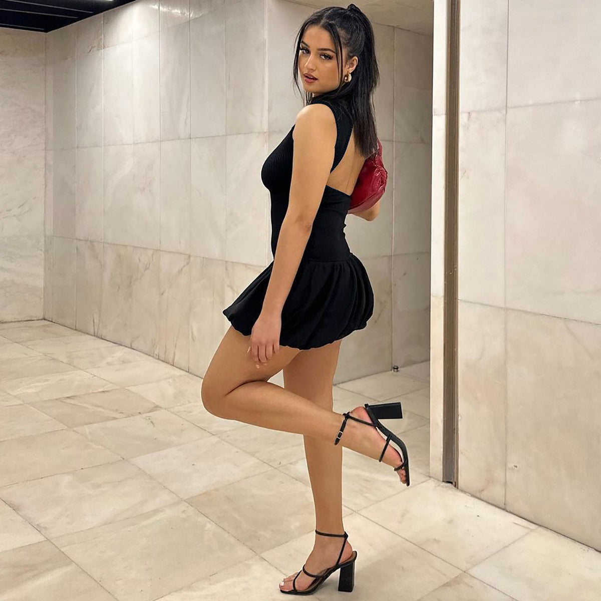 Mini Bliss Dress Black