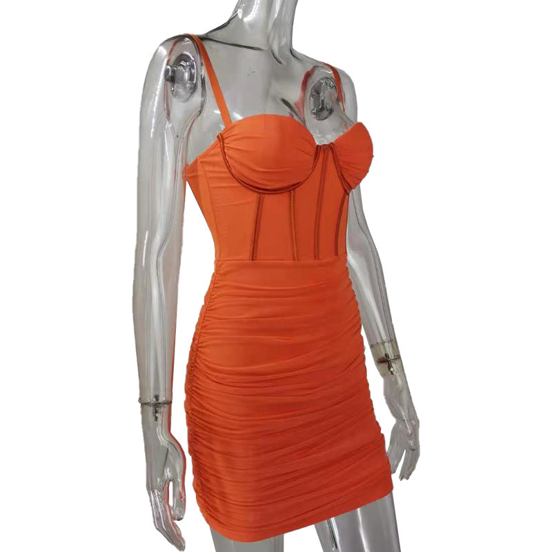 Dream Cupid's Mini Dress Orange