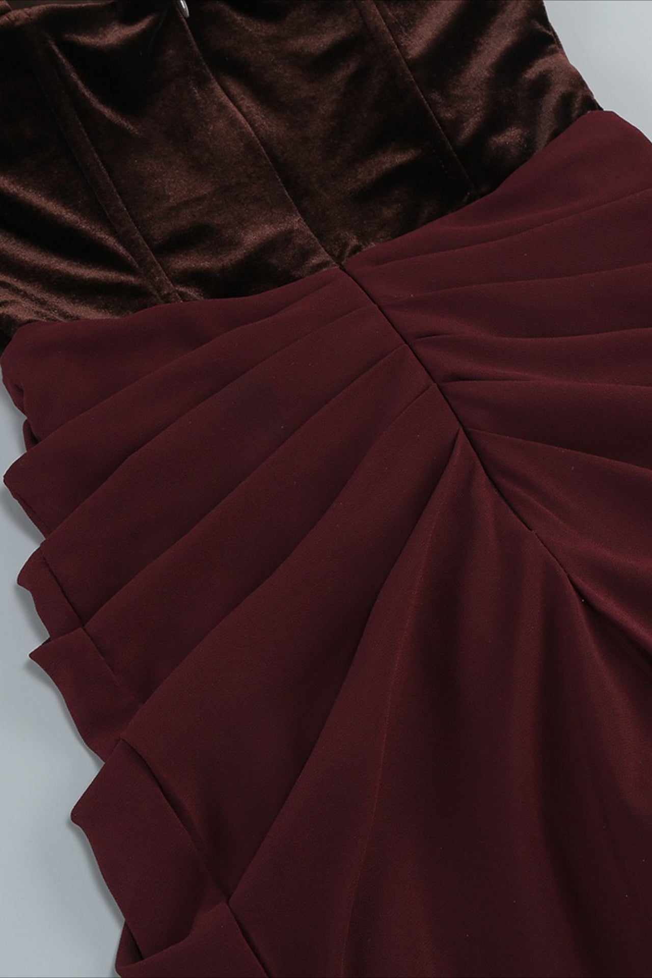 Graceful Strap Backless Mesh Patchwork Slim Prom Dress