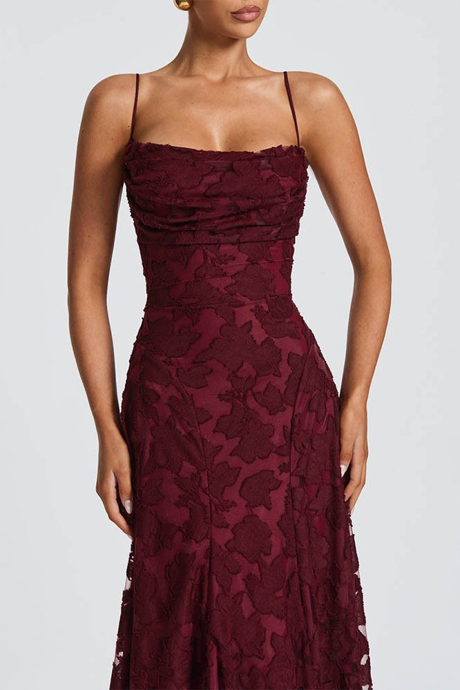 Backless Edition Chiffon Maxi Dress