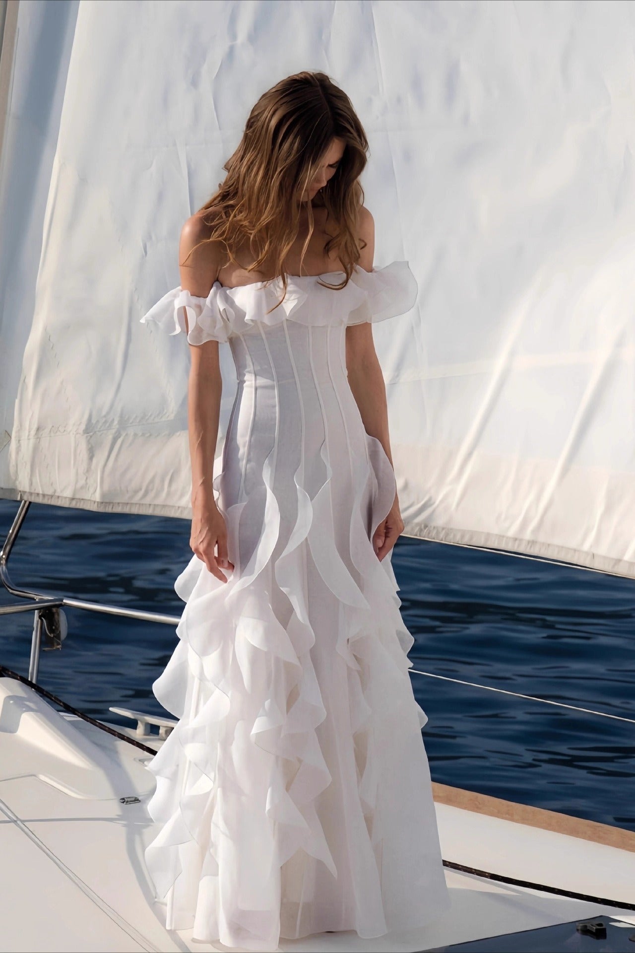 Graceful Party Off Shoulder Wedding Dress