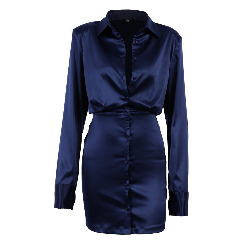 Love Anna Mini Dress Blue