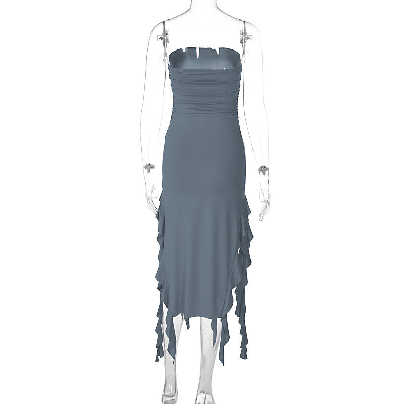 Mini Aliza Dress Grey
