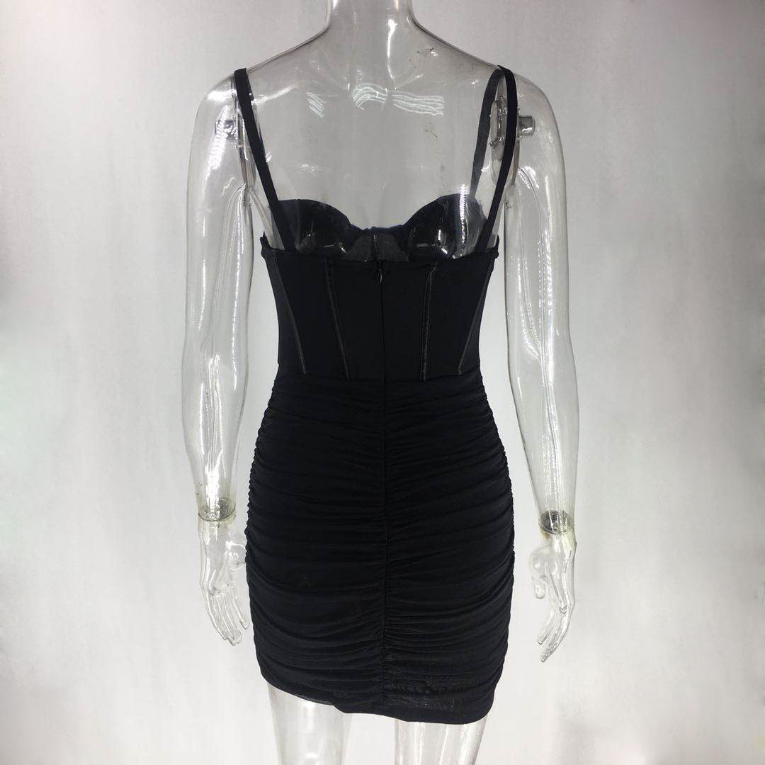 Dream Cupid's Mini Dress Black