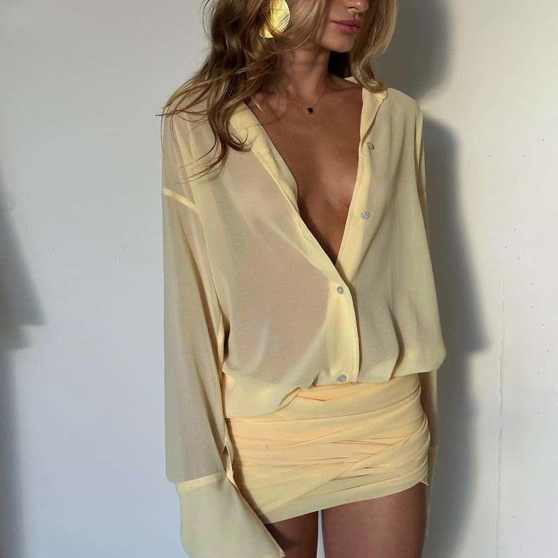 Mini Lyon Dress Yellow