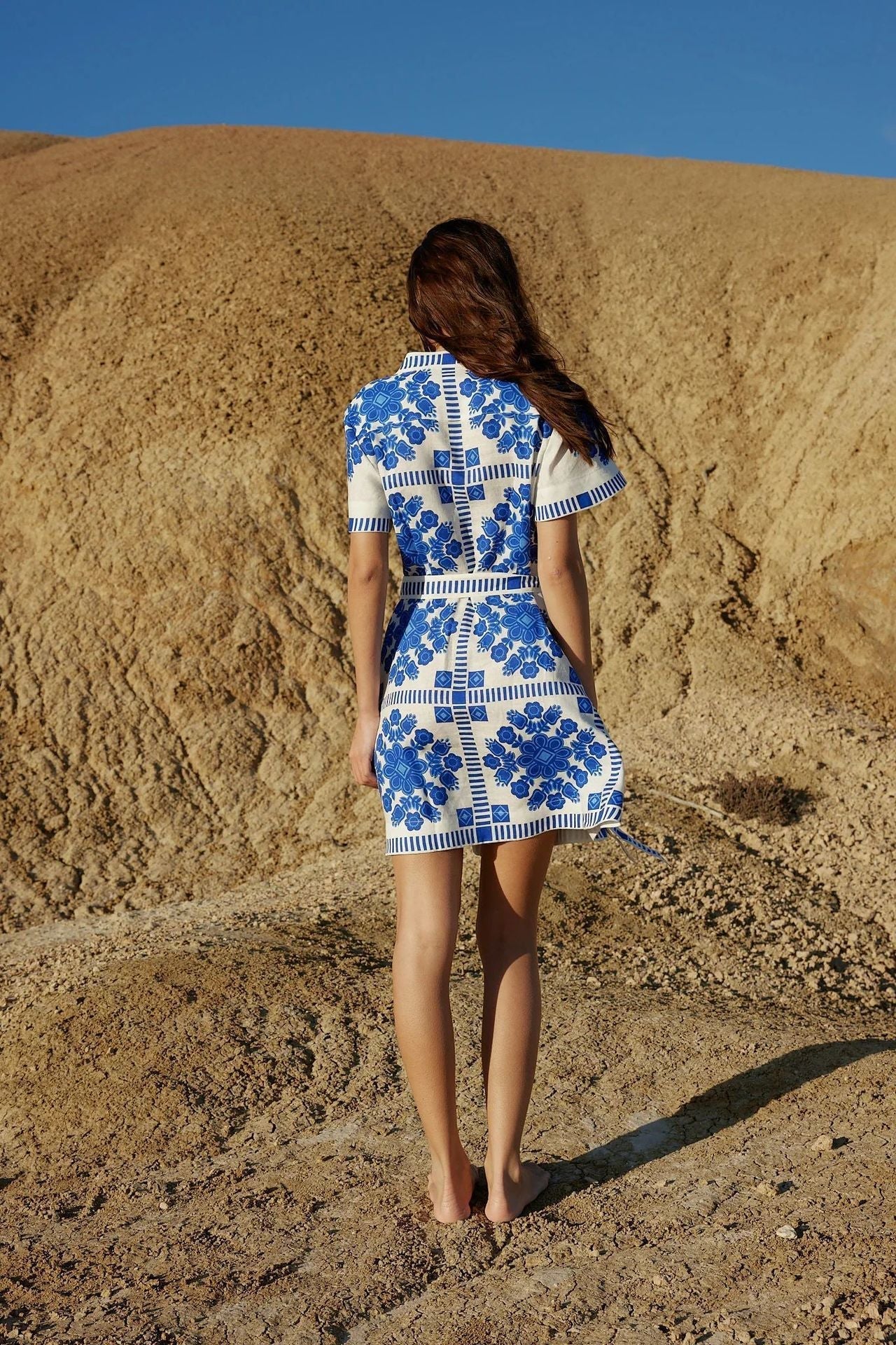 Mini Ripley Dress Blue