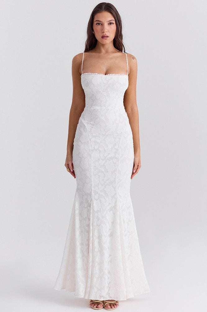 Strappy Edition Backless Bodycon Maxi Dress