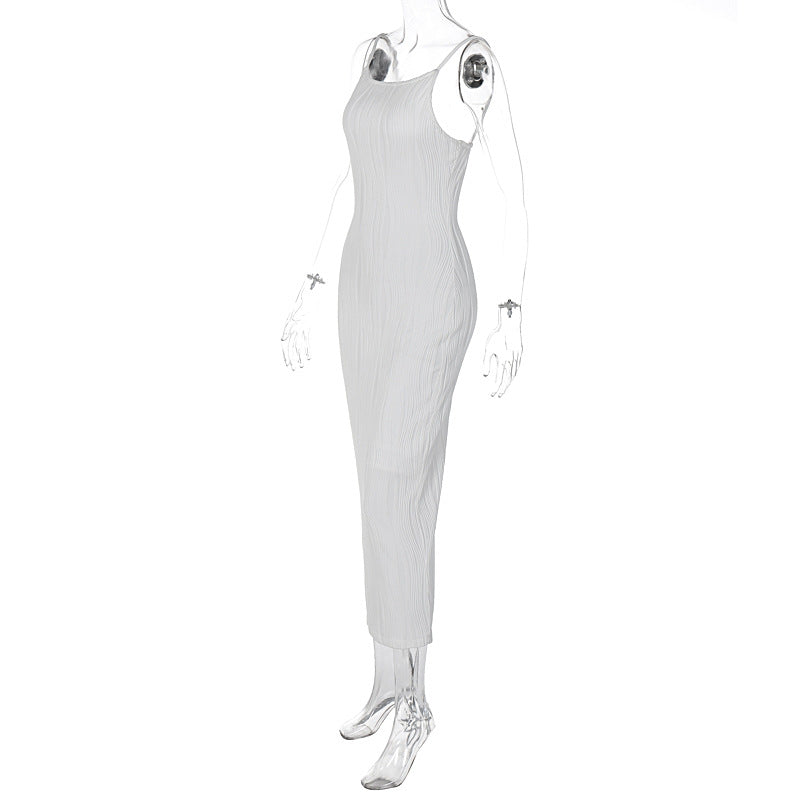 Midi Blair Dress White