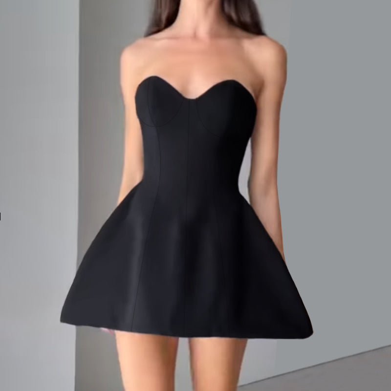 Mini Alarza Dress Black