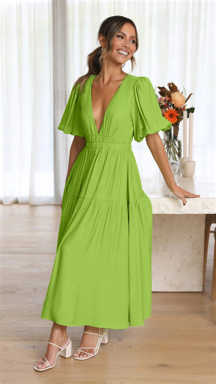It Brunch Right Midi Dress Light Green