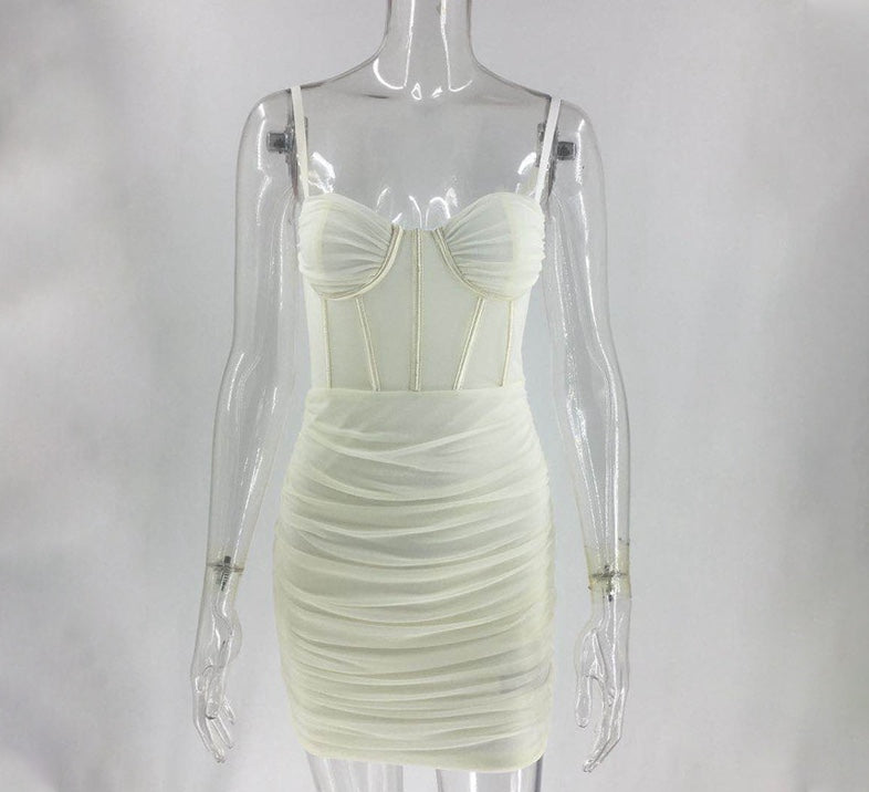 Dream Cupid's Mini Dress Off White