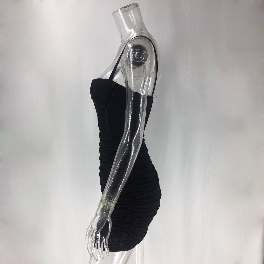 Dream Cupid's Mini Dress Black