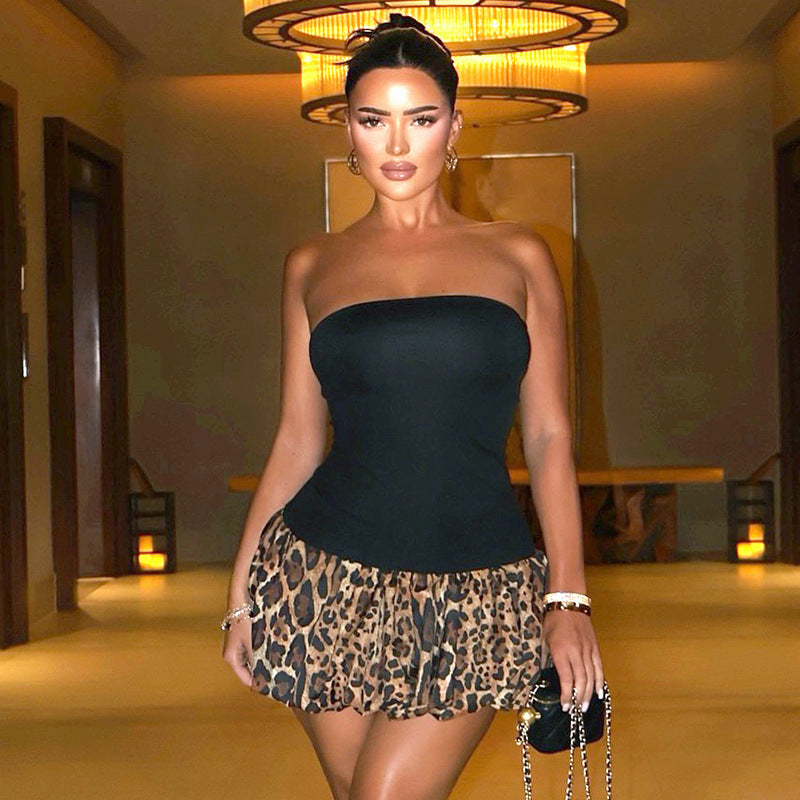 the In wild Mini Dress Black