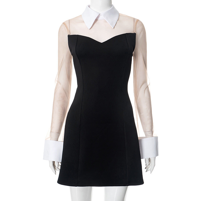 Mini Bedelia Dress Black