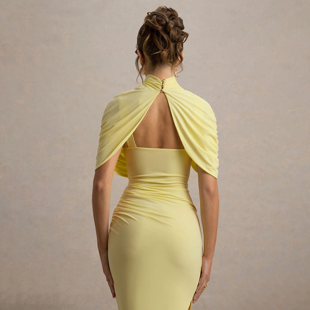 Midi Deardorff Dress Yellow