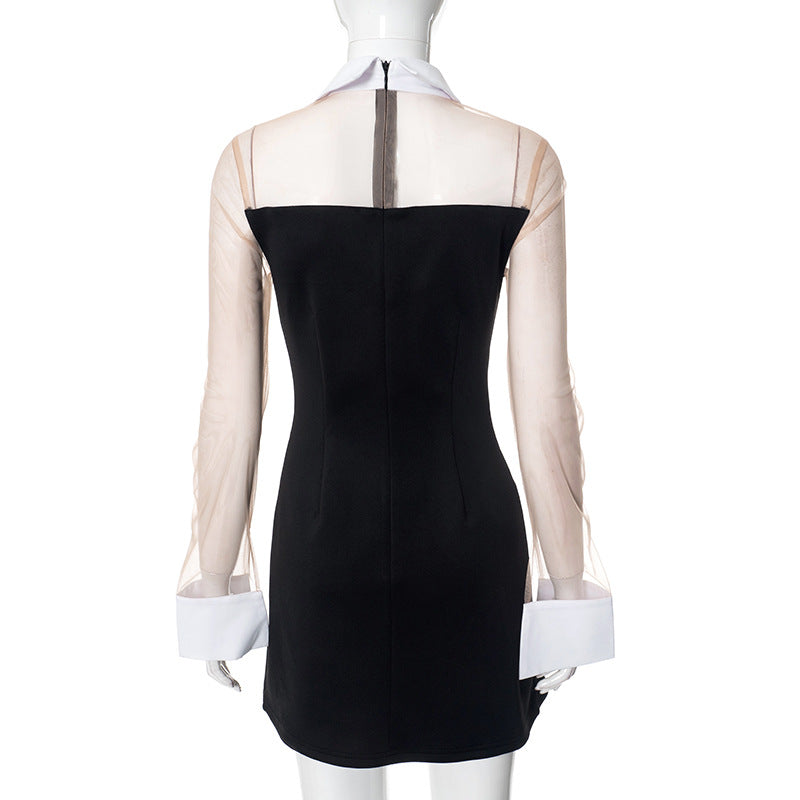 Mini Bedelia Dress Black