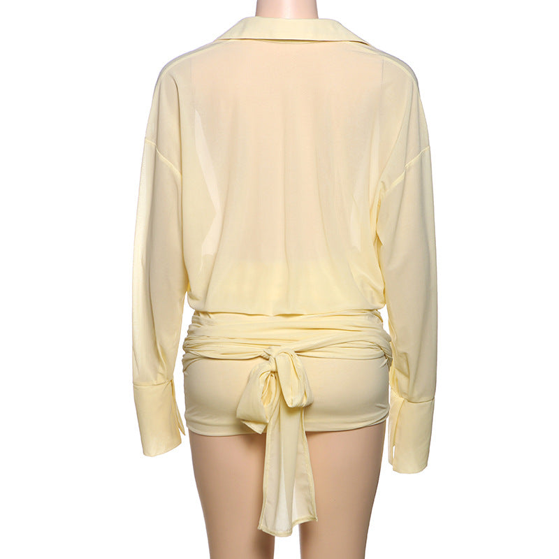 Mini Lyon Dress Yellow