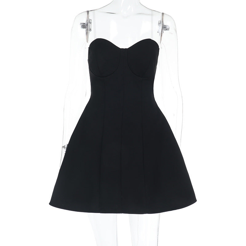 Mini Alarza Dress Black