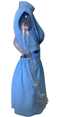 Mini Glorina Dress Light Blue