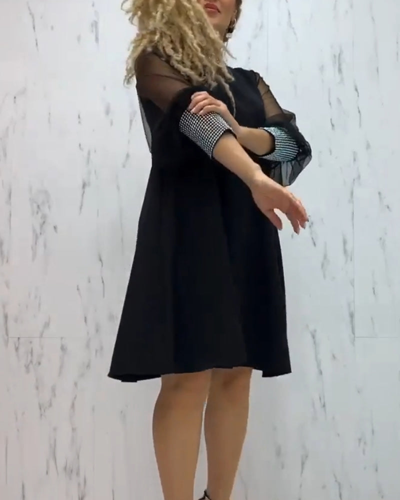 Effortless Gloria Stylish Mini Dress Boutique Collection