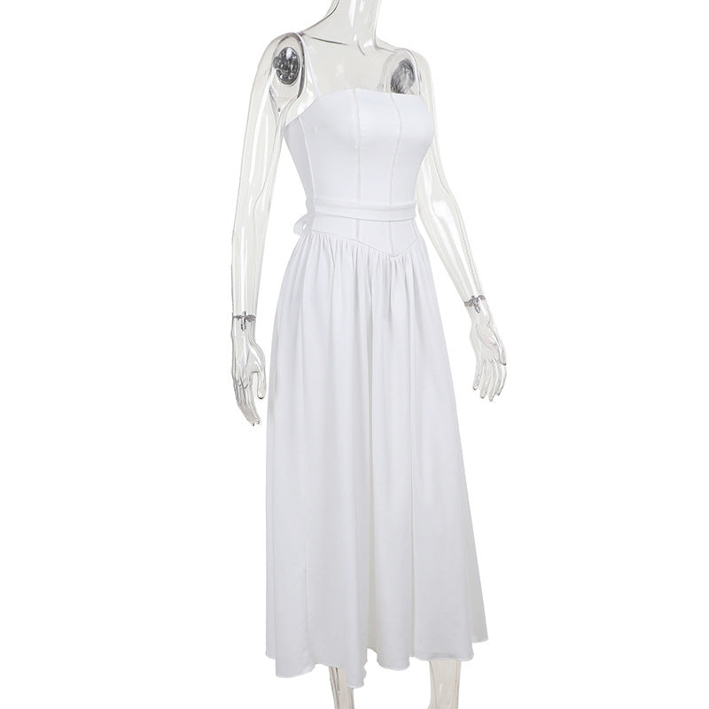 Midi Queenstown Dress White