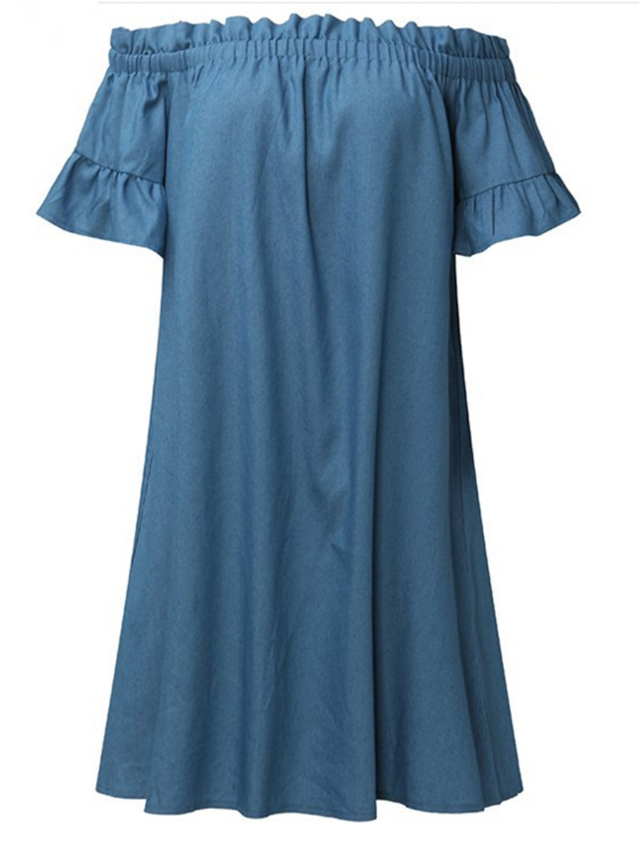Cotton Booth Pocketed Puff Sleeve Dress