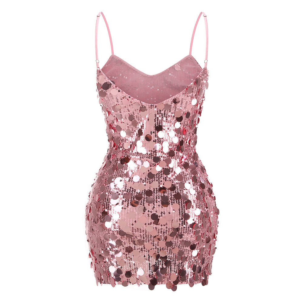 On Shine Mini Dress Pink