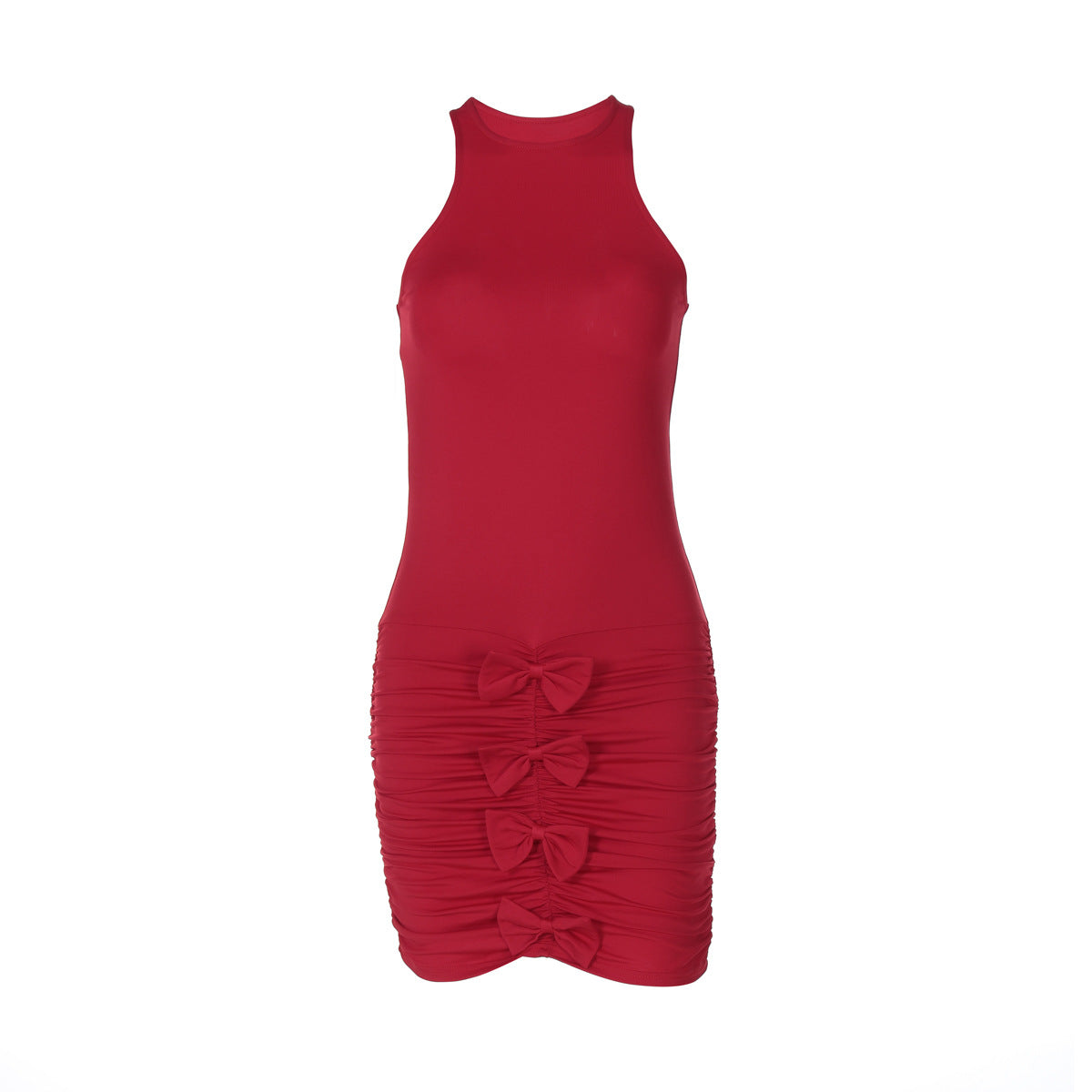Mini Salone Dress Red