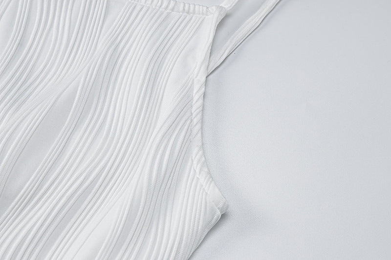 Midi Blair Dress White