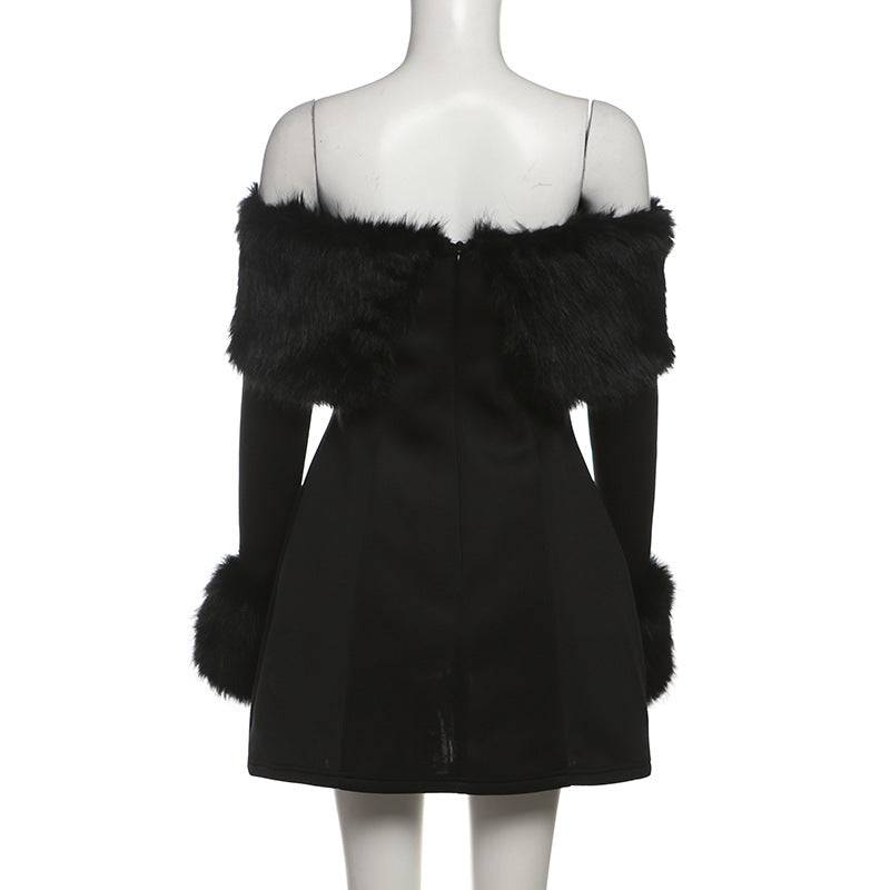 Mini Carnival Dress Black