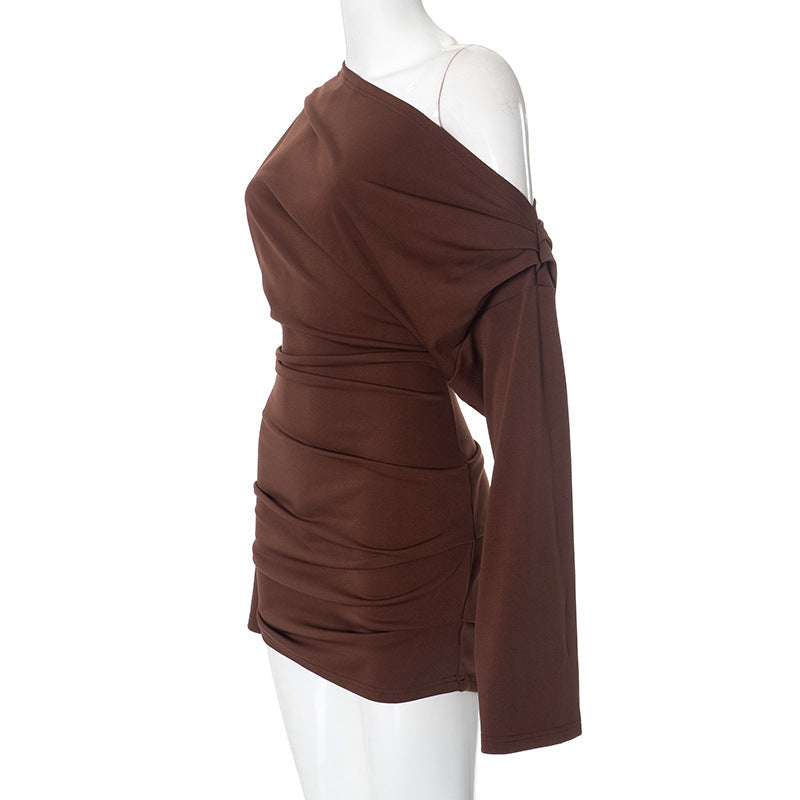 Mini Torres Dress Brown