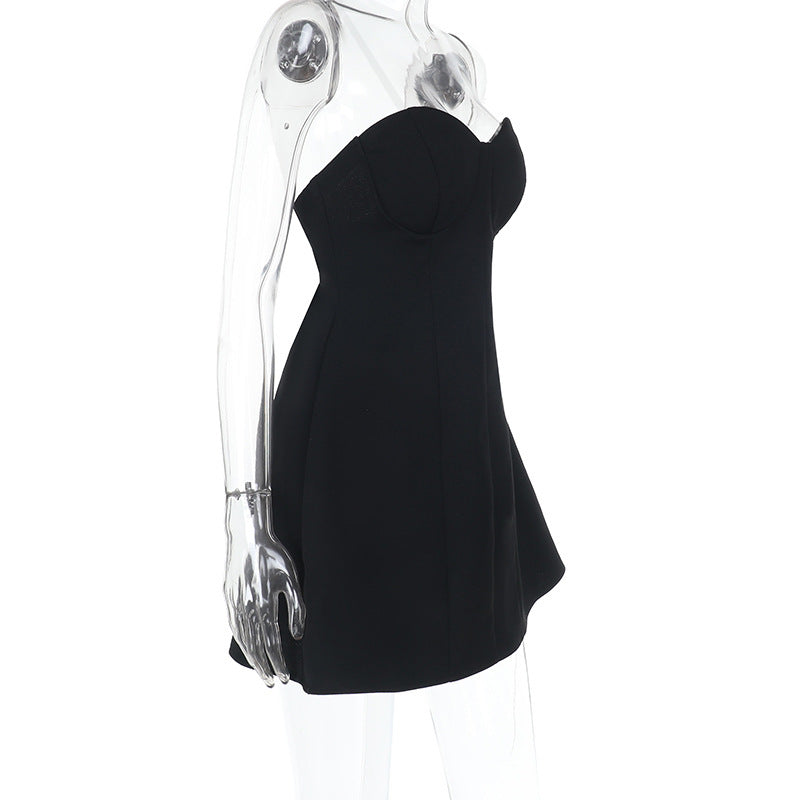 Mini Alarza Dress Black