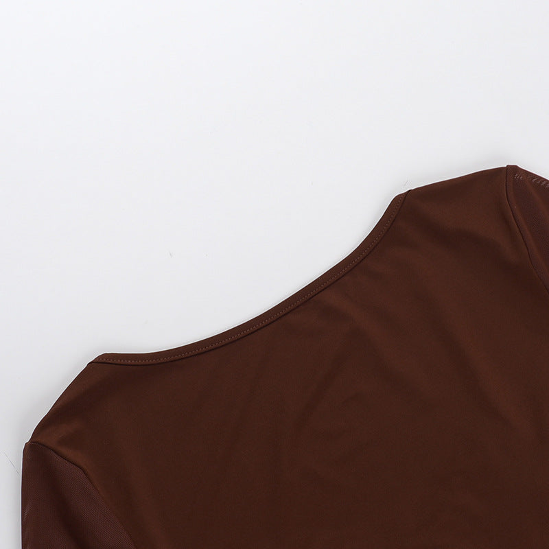 Mini Connie Dress Brown